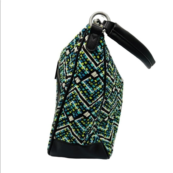 VERA BRADLEY WOMENS VIVIAN HOBO BAG IN RAINFOREST COLORS NWT - Picture 2 of 16